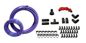 Tube - Drip Tube Complete Kit with Flush Valve, Check Valve & Air Vacuum Breaker